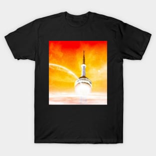 CN Tower-Toronto-Available As Art Prints-Mugs,Cases,Duvets,T Shirts,Stickers,etc T-Shirt